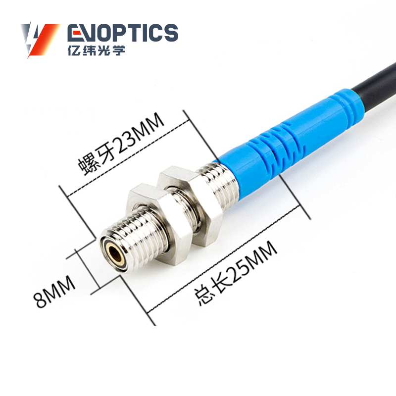 ECM系列M8漫反射激光传感器